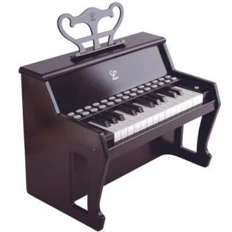 Instrument muzical ''Pian negru cu indicatoare pe taste''