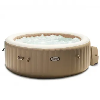INTEX Jacuzzi SPA gonflabil “Bubble Massage'' 196х71 cm, 795L, 4 persoane