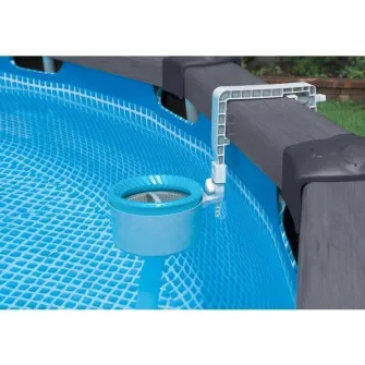INTEX Skimmer pentru colectarea impuritatilor de pe suprafata piscinei, cu fixare pe perete