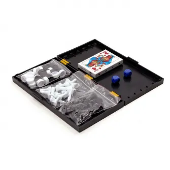 Настольная игра 4 в 1 ''Шахматы, шашки, нарды, карты''