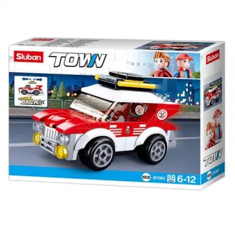 КОНСТРУКТОР Town Pullback Rally Car