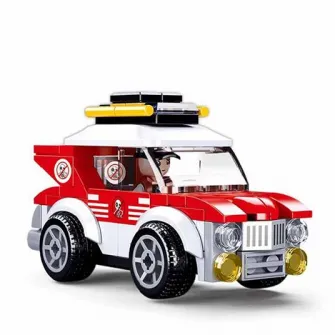 КОНСТРУКТОР Town Pullback Rally Car