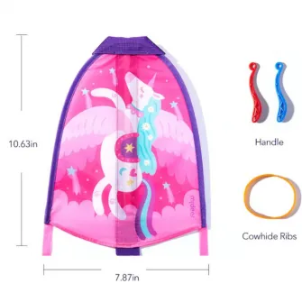 Mini- zmeu ''Unicorn in culori de curcubeu''