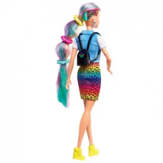 Papusa Barbie Leopardul Colorat