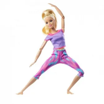 Papusa Barbie Made to Move (blonda)