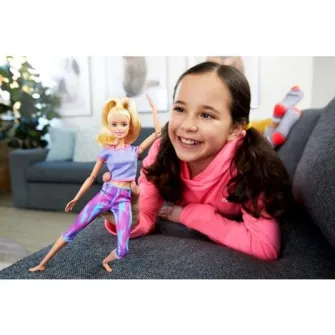 Papusa Barbie Made to Move (blonda)
