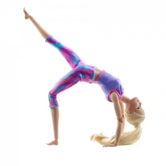 Papusa Barbie Made to Move (blonda)