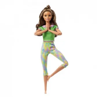 Papusa Barbie Made to Move (bruneta)