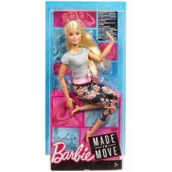 Papusa Barbie Made to Move