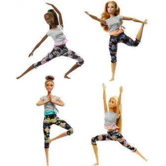 Papusa Barbie Made to Move