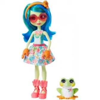 Papusa Enchantimals Broscuta Tamika  Burst