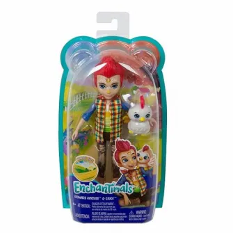 Papusa Enchantimals Redward Rooster  Cluck