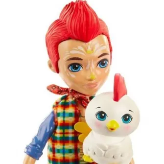 Papusa Enchantimals Redward Rooster  Cluck