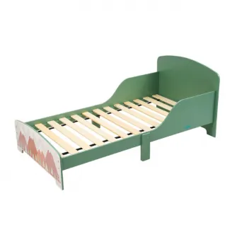 Pat Junior cu protectii laterale Green Forest, U-Grow