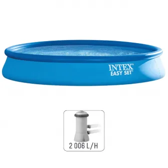 Piscina gonflabila Easy Set cu pompa de filtrare 457×84 cm, 9792 L