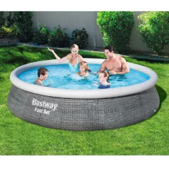 Piscina gonflabila Fast Set cu pompa de filtrare, 396х84 cm, 7340 L