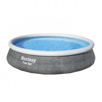 Piscina gonflabila Fast Set cu pompa de filtrare, 396х84 cm, 7340 L