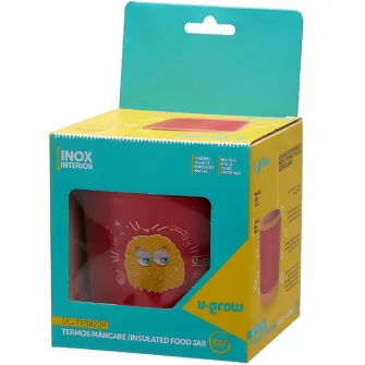 Recipient termos alimentar cu interior din otel inoxidabil, 820 ml