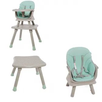 Scaun hranire multifunctional, Verde Menta
