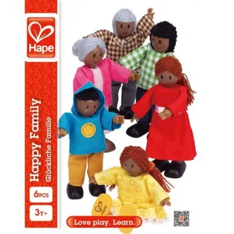 Set de papusi «Happy Family African American»
