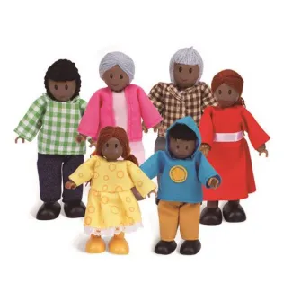 Set de papusi «Happy Family African American»