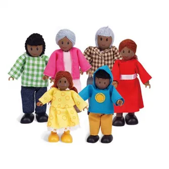 Set de papusi «Happy Family African American»