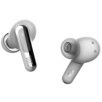 Casti fara fir JBL Live Beam 3 Silver