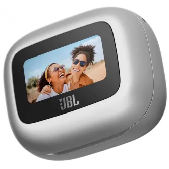 Casti fara fir JBL Live Beam 3 Silver