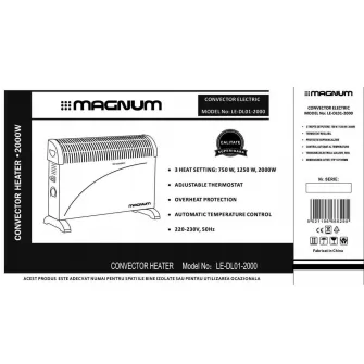 Convector Magnum LE-DL01-2000
