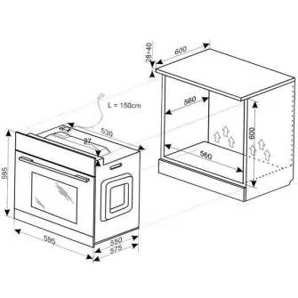Cuptor electric incorporabil Hansa BOESS69407