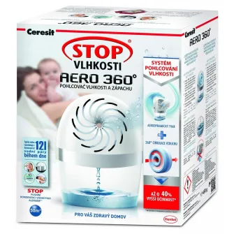 Dezumidificator de aer Ceresit 3448 Aero 360 ALB 450g