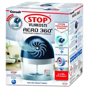 Dezumidificator de aer Ceresit 6893 Aero 360 ALBASTRU 450g