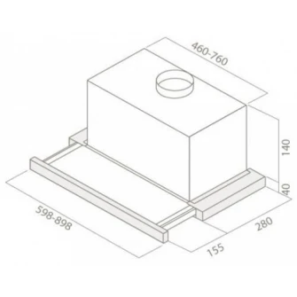 Hota Elica ELITE 14 LUX BL/A/60