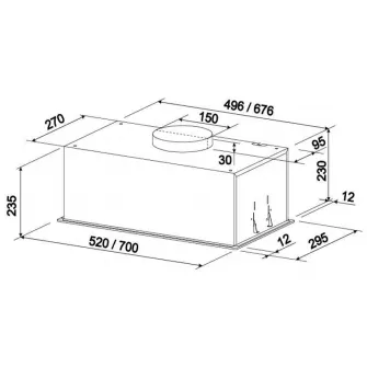 Hota Tornado MODUL SENSOR 1200(52) FG BL LED
