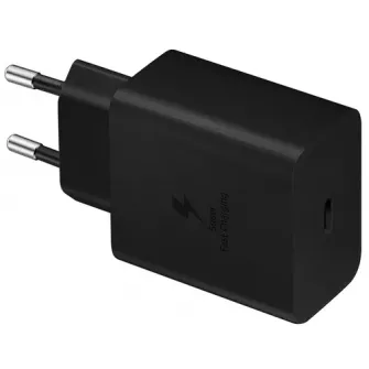 Incarcator Samsung Super Fast Travel Charger, 45W, USB-C, Black