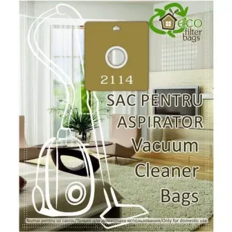 Sac de praf EcoFilterBags 2114.2 VP-77 Samsung ткань hepa фильтрации