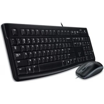 Tastatura + Mouse Logitech MK120 Black
