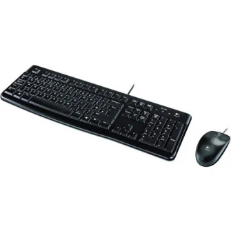 Tastatura + Mouse Logitech MK120 Black