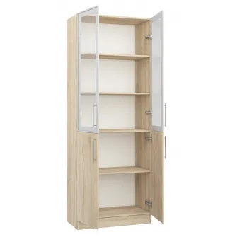 Vitrina Mobildor-Lux Vitrina Practik-Box 210x80x40 3025 Sonoma