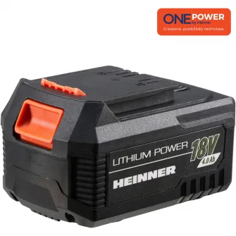 Acumulator Heinner HR-LAC002, 18 V, 4 Ah, tehnologie OnePower