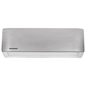 Aparat de aer conditionat Heinner Onix Eco Smart Inverter 12000 BTU Wi-Fi, Clasa A++, Functie incalzire, Control prin internet, Functie ECO, Follow me, R32, HAC-CO12WFN-SL, Argintiu
