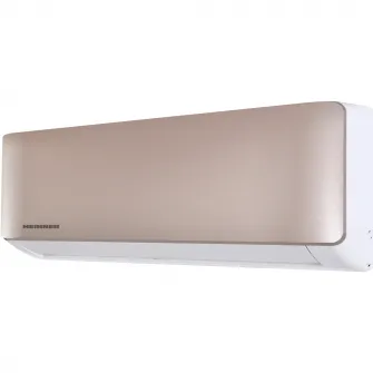 Aparat de aer conditionat Heinner Onix Eco Smart Inverter 12000 BTU Wi-Fi, Clasa A++, Functie incalzire, Functie ECO, Follow me, R32, HAC-CO12WFN-GD, Auriu