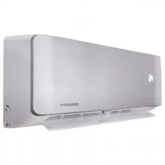 Aparat de aer conditionat Heinner Onix Eco Smart Inverter 12000 BTU Wi-Fi, Clasa A++, Functie incalzire, Control prin internet, Functie ECO, Follow me, R32, HAC-CO12WFN-SL, Argintiu
