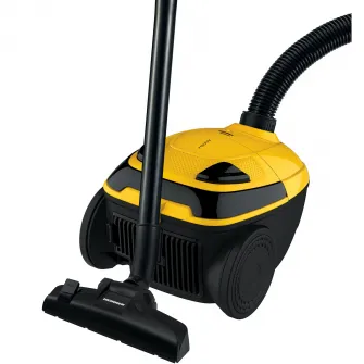Aspirator cu sac Heinner HVC-MTB700YL, 700W, 2L, Sac Textil, Galben