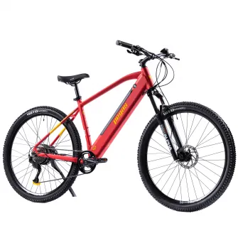Bicicleta electrica Pegas Drumet Dinamic M 29 inch, Rosu Galben