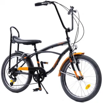 Bicicleta Pegas Strada Mini 7S, 20 inch, negru