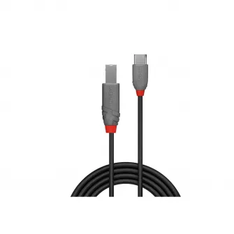 Cablu Lindy 36942, USB 2.0 - USB-B, 2m, Black