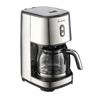 Cafetiera FRAM FCM-915IX, 900W, 1.5l, filtru detasabil si lavabil, functie anti-picurare, argintiu