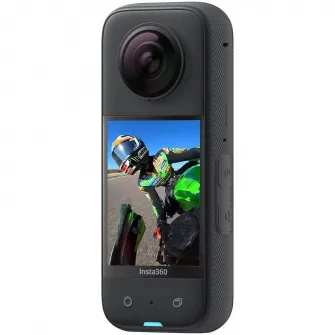 Camera video sport Insta360 One X3 5.7K, 360°, Negru