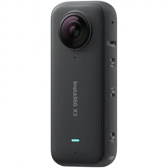 Camera video sport Insta360 One X3 5.7K, 360°, Negru